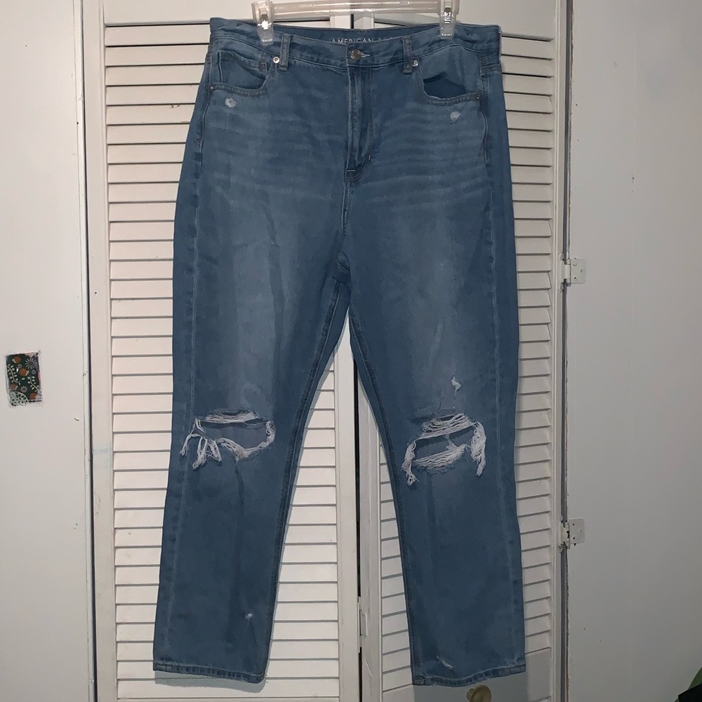 AMERICAN EAGLE size 16 Mom Jeans